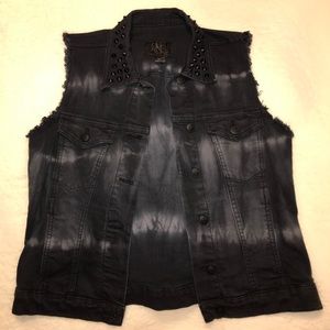 NWOT | Rock & Republic | Jean Vest | Black | Sz. M